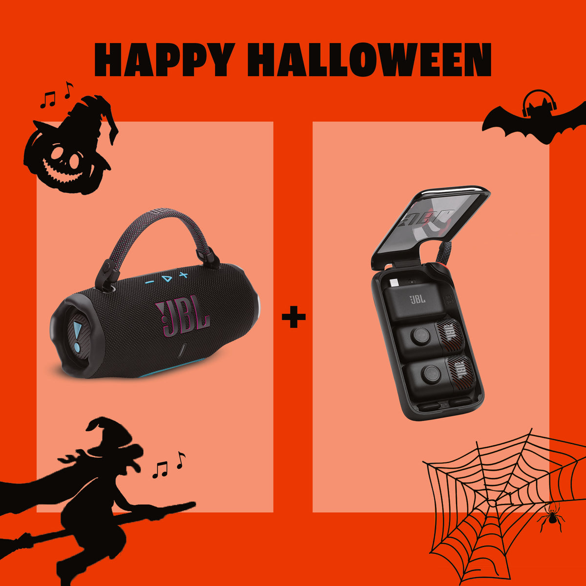 JBL Charge 6 + JBL EasySIng Mic Mini Duo