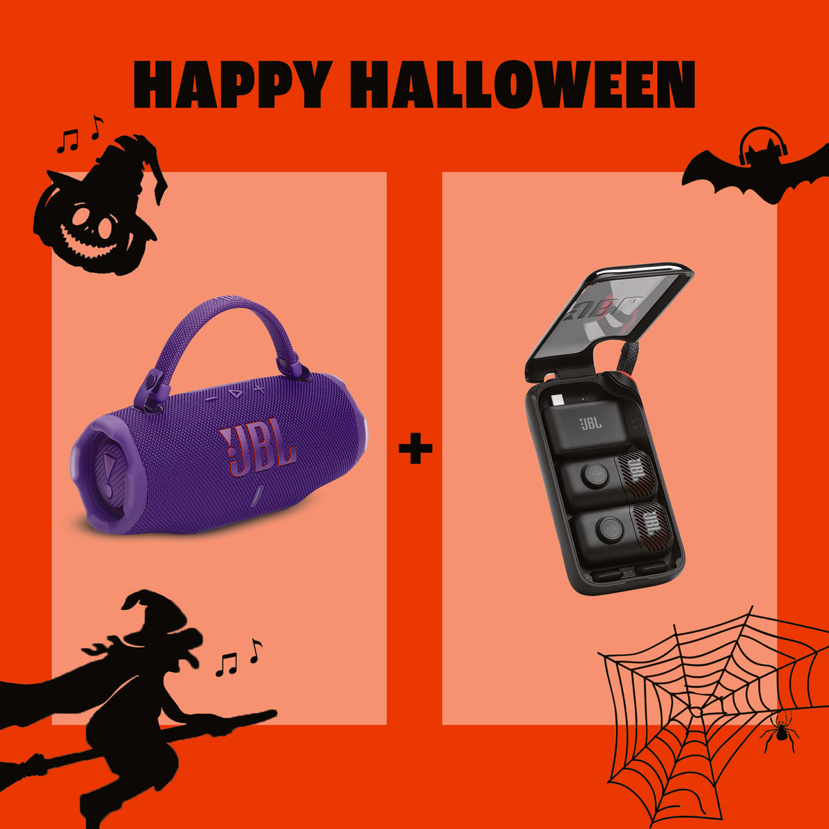 JBL Charge 6 + JBL EasySIng Mic Mini Duo