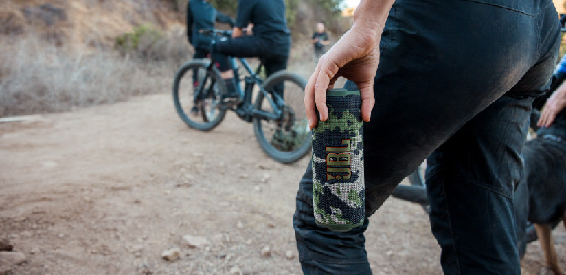 Outdoor lifestyle with JBL speaker